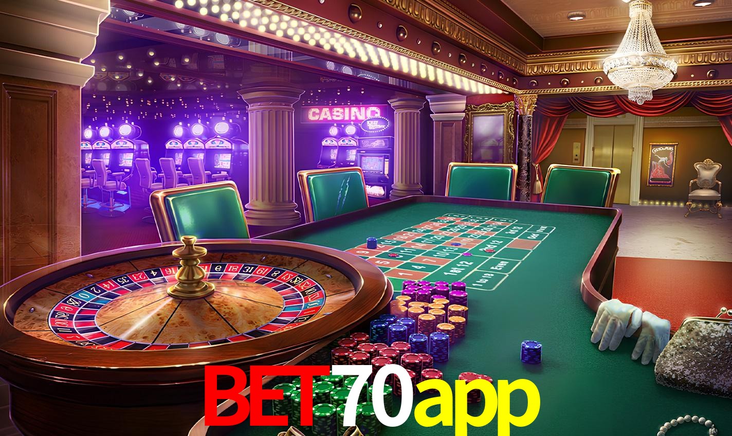 Cassino ao vivo da bet70app com dealers reais